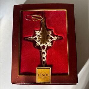 Lenox Star of Bethlehem Christmas Ornament NEW